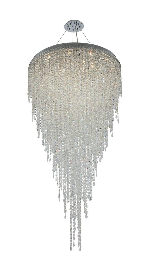 Tenuta 36 In Conv Pendant - Flush Mount Crystal
