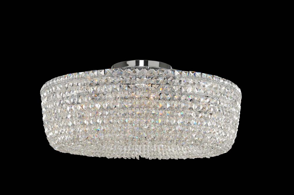 Cessano 32 Inch Semi Flush Mount