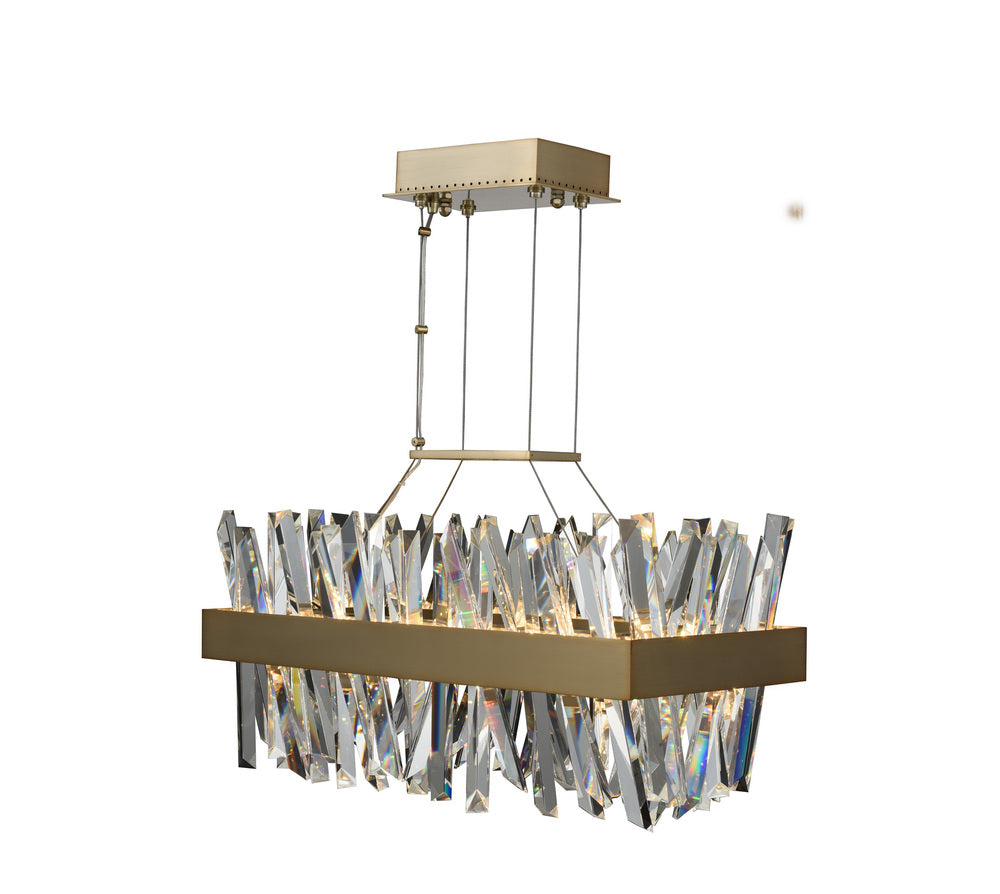 Glacier 26 Inch Rectangular LED Island