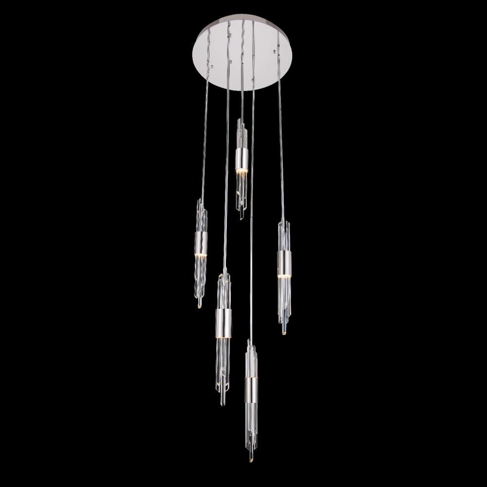 Lucca 5 Lt Multi Drop Pendant