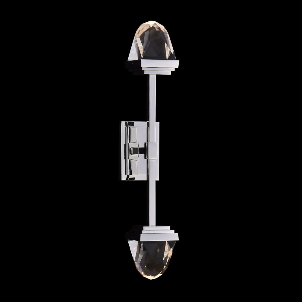 TAGLIO LED POL SILVER SCONCE
