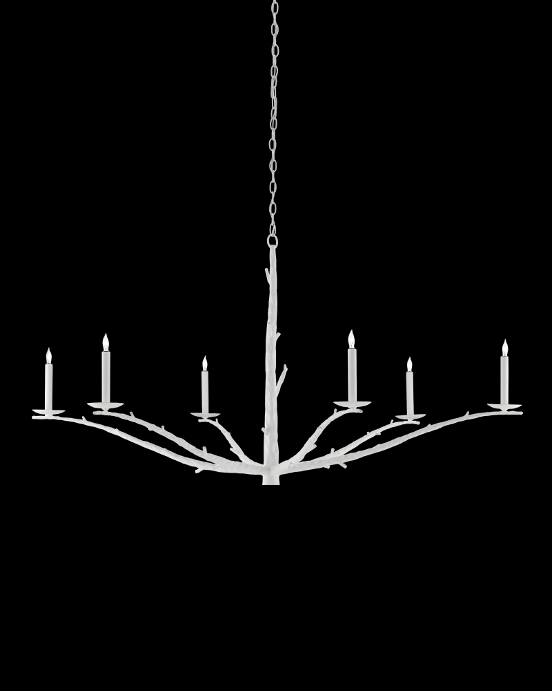 Tallu White Chandelier