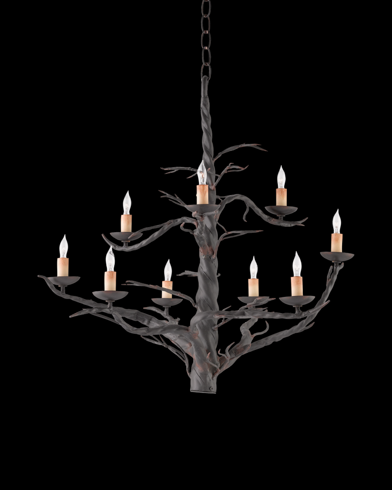 Treetop Iron Large Chandelier
