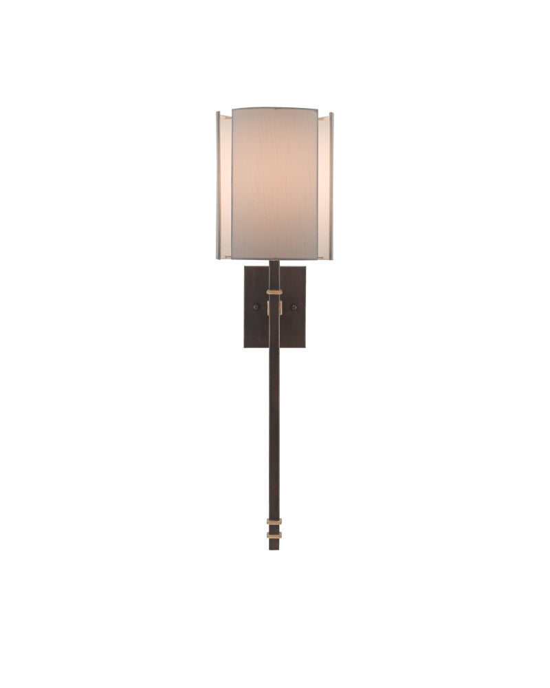 Rocher Bronze Wall Sconce