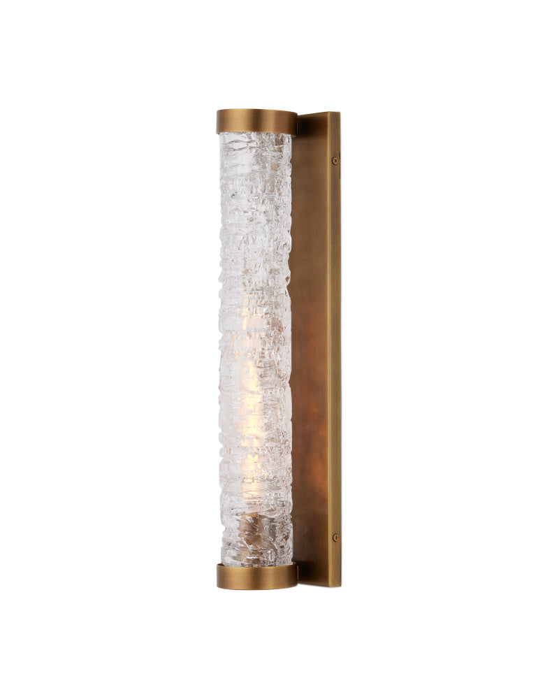 Busby Brass Bath Wall Sconce