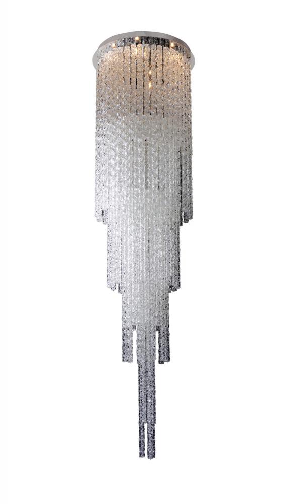 Boticelli 11 Light Round Flush Mount