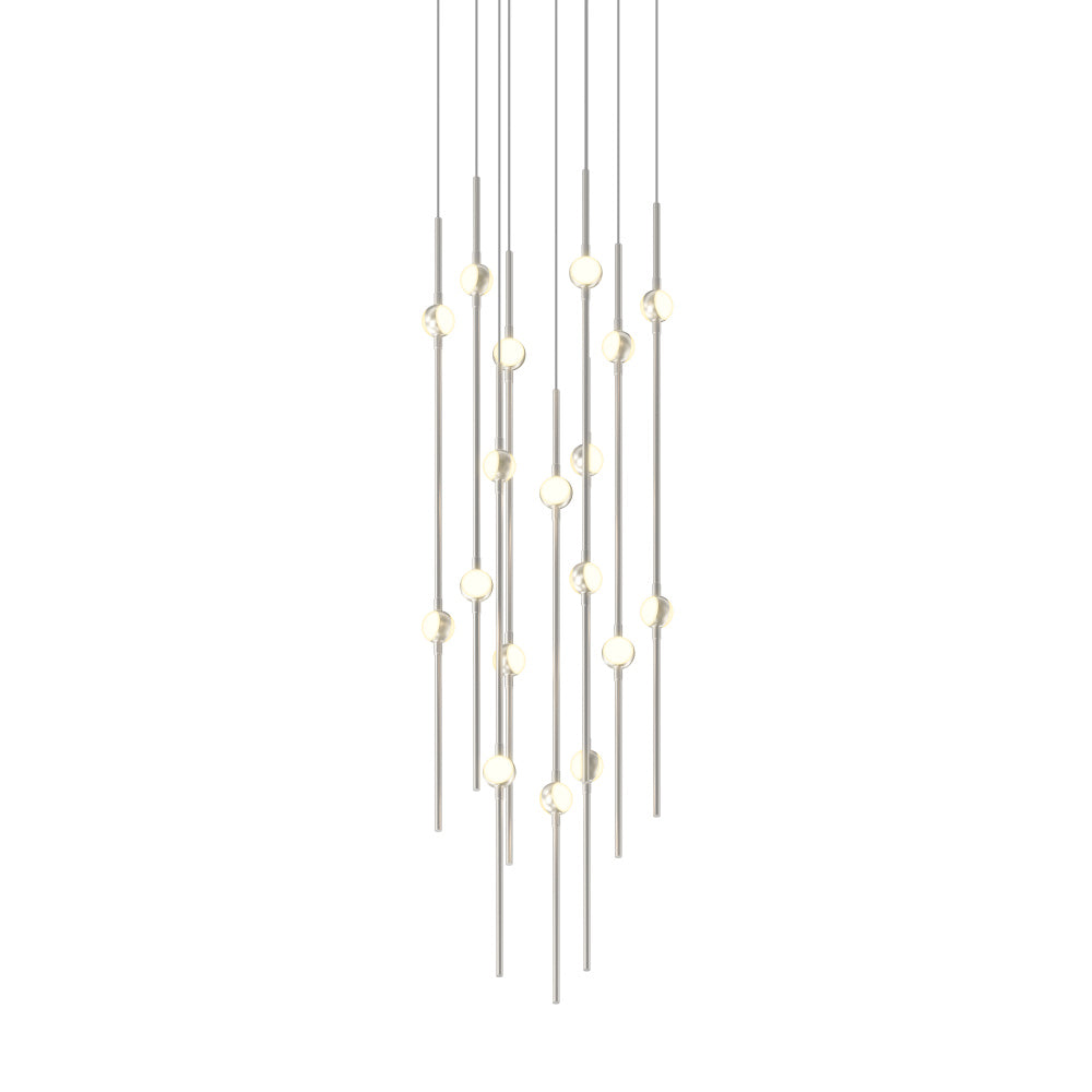 Aries 12" Round LED Pendant (2700K) w/20' Cords