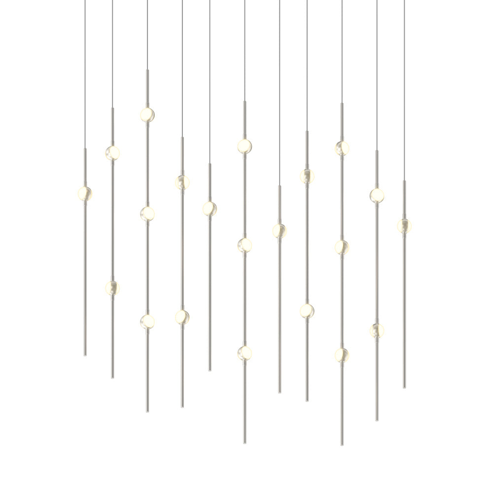 Aries 36" Rectangle LED Pendant w/20' Cords