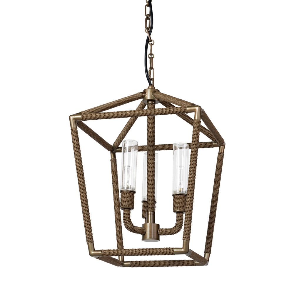 HOLLISTER OUTDOOR CHANDELIER SMALL NATURAL
