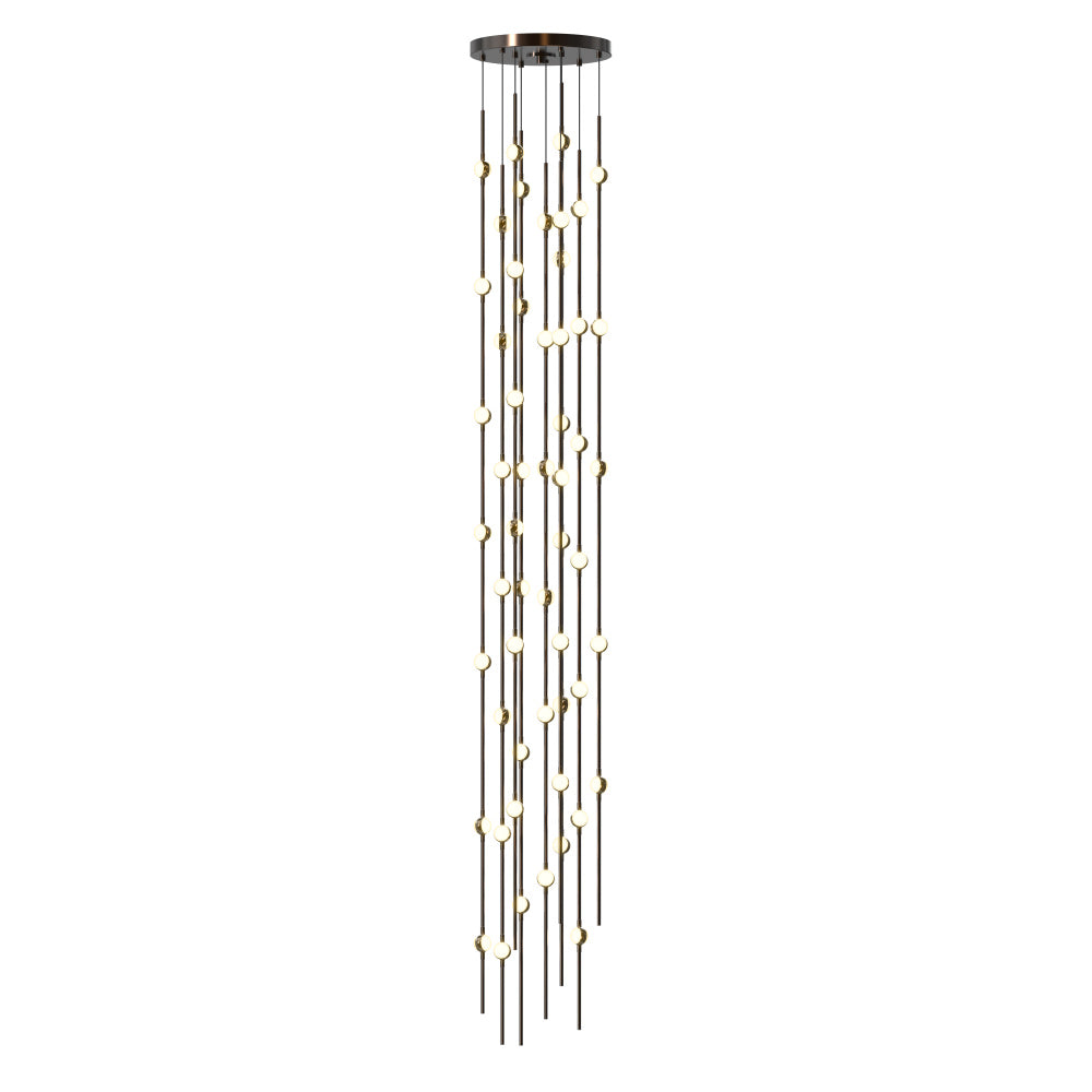 Andromeda Tall 12" Round LED Pendant