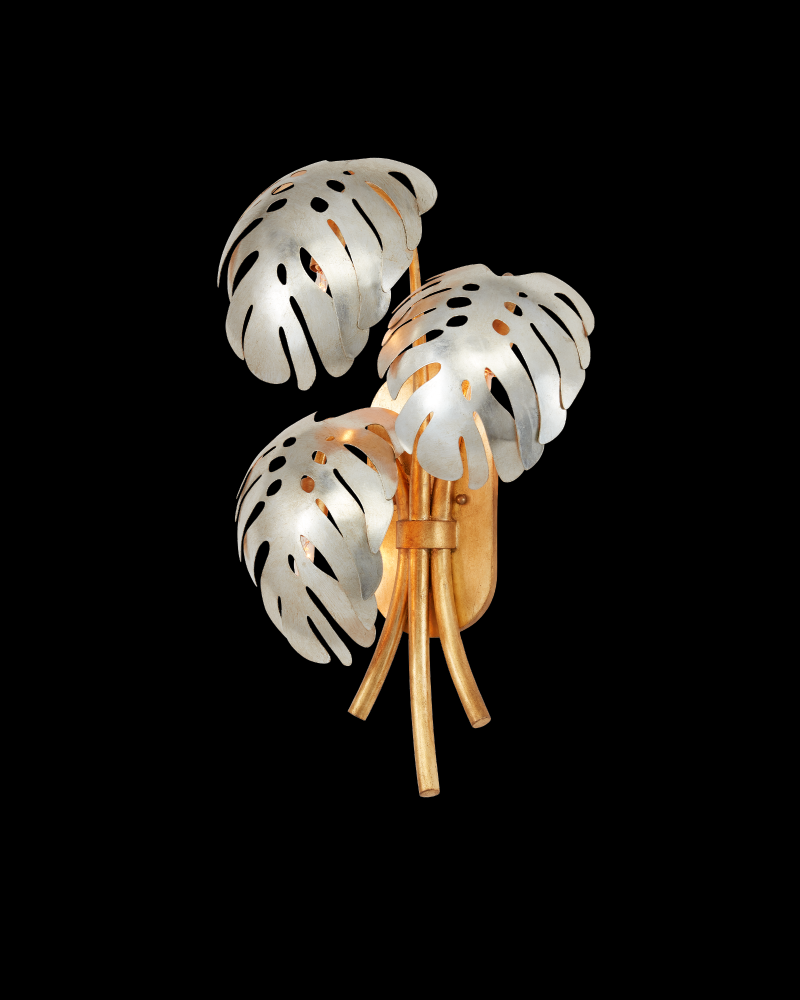 Elder Silver Wall Sconce