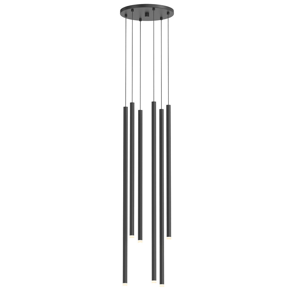 6-Light Assorted LED Pendant