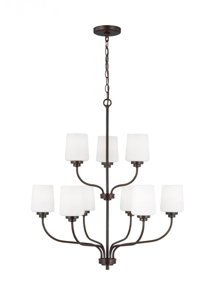 Nine Light Chandelier