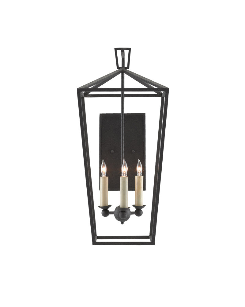 Denison Black Wall Sconce