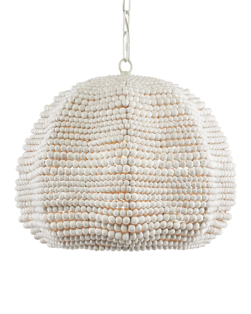 Octavia Medium White Pendant