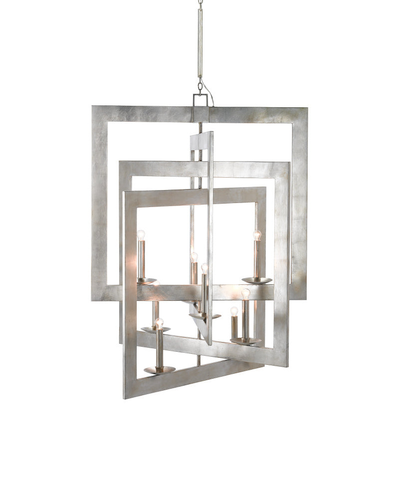 Middleton Grande Silver Chandelier