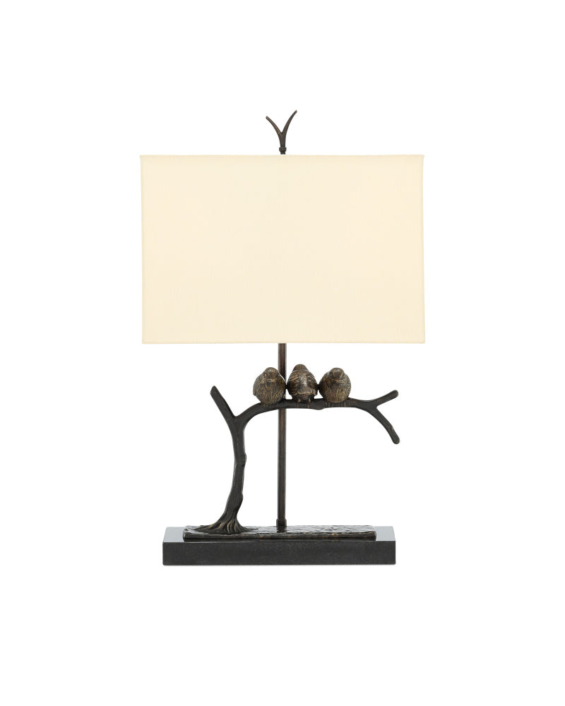 Sparrow Bronze Table Lamp