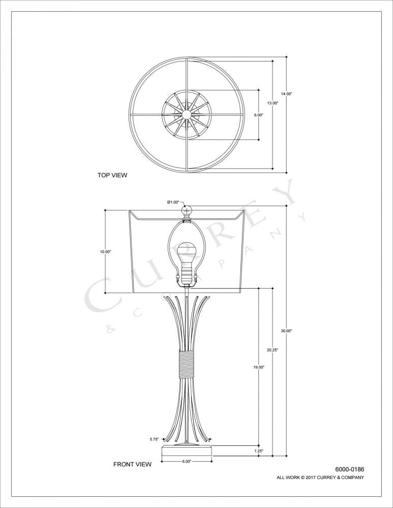 Gaine Table Lamp