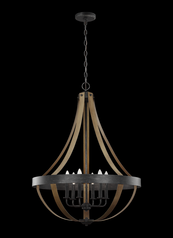 Davlin Six Light Pendant