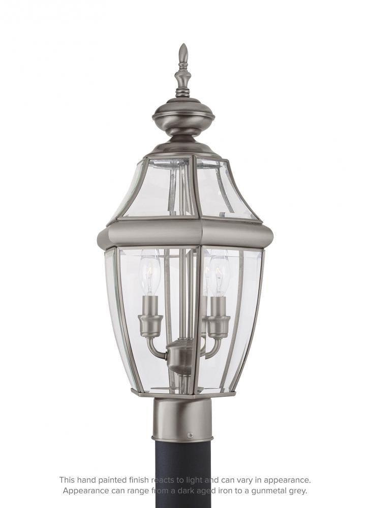 Lancaster Two Light Outdoor Post Lantern