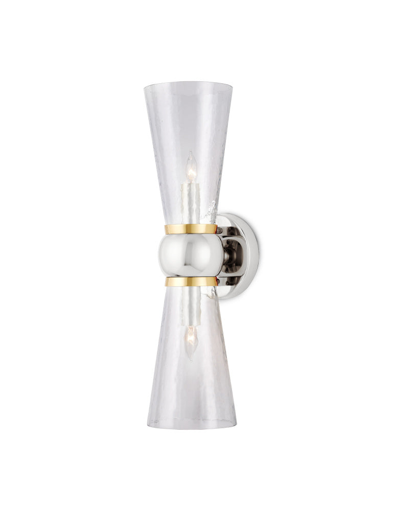 Byford Nickel Bath Wall Sconce