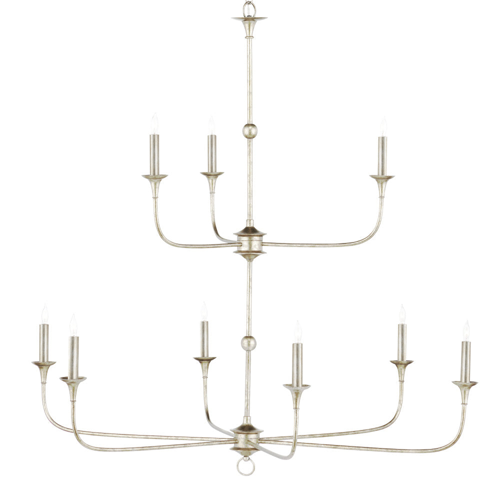 Nottaway Two-Tier Champagne Chandelier