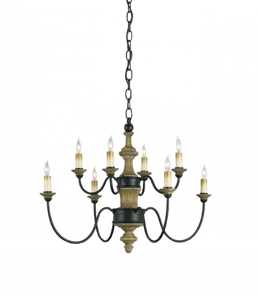 Black Up Chandelier