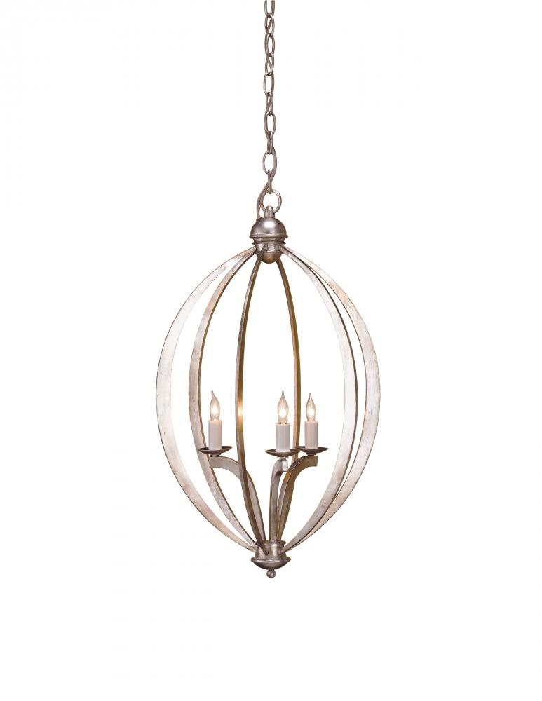 Bella Luna Silver Small Chandelier