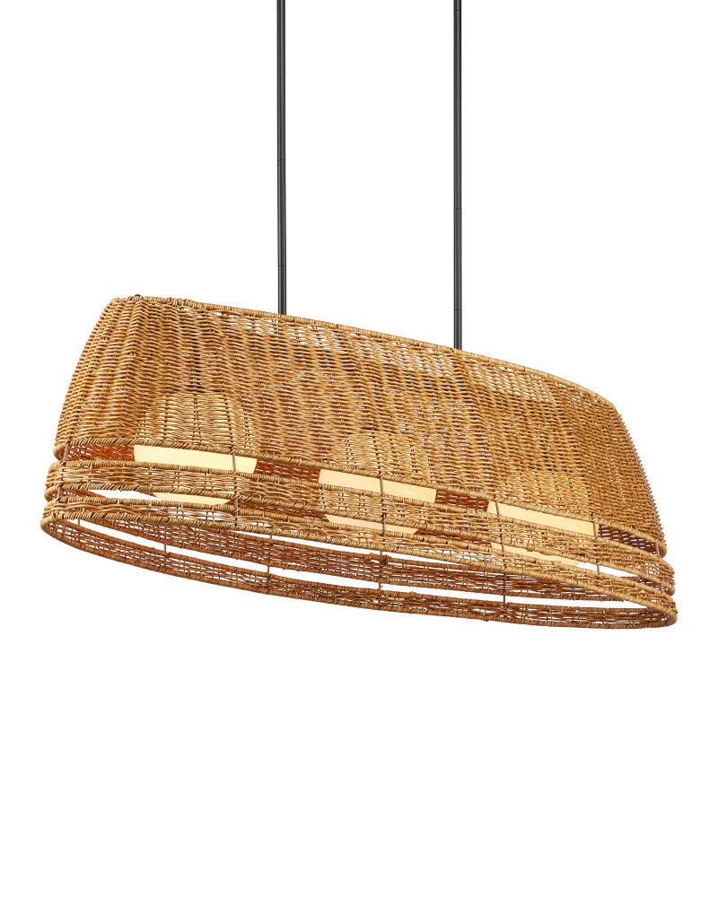 Barbary Oval Outdoor Chandelier