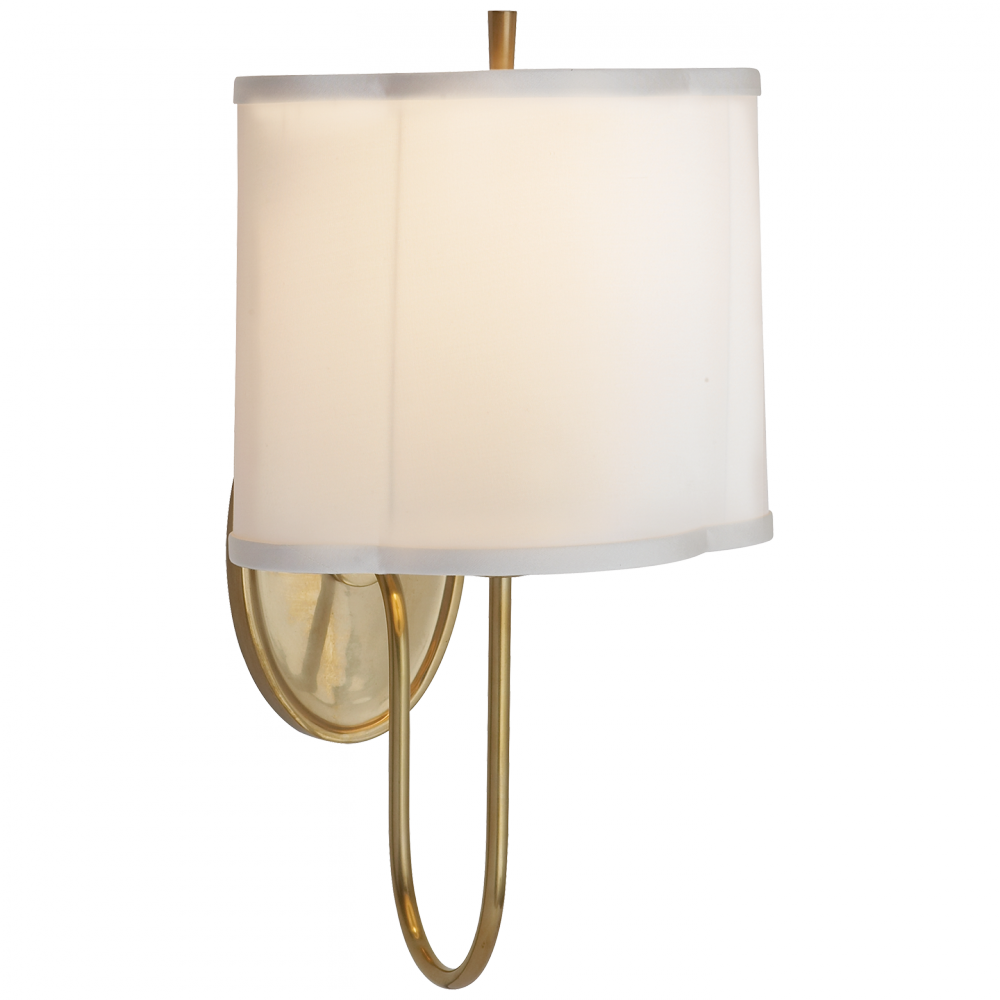 Simple Scallop Wall Sconce
