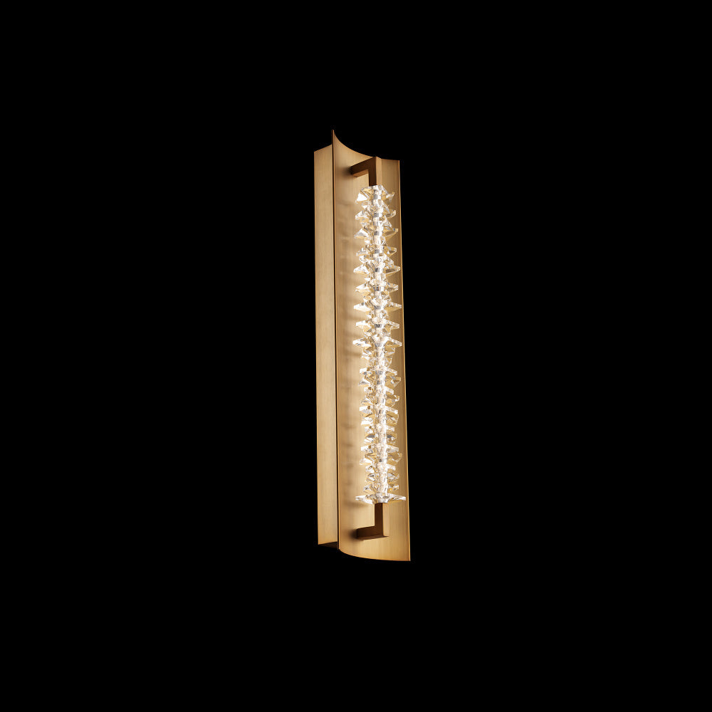 Bergy 24IN LED 3000K/3500K/4000K/5000K Bath Vanity & Wall Light in Aged Brass