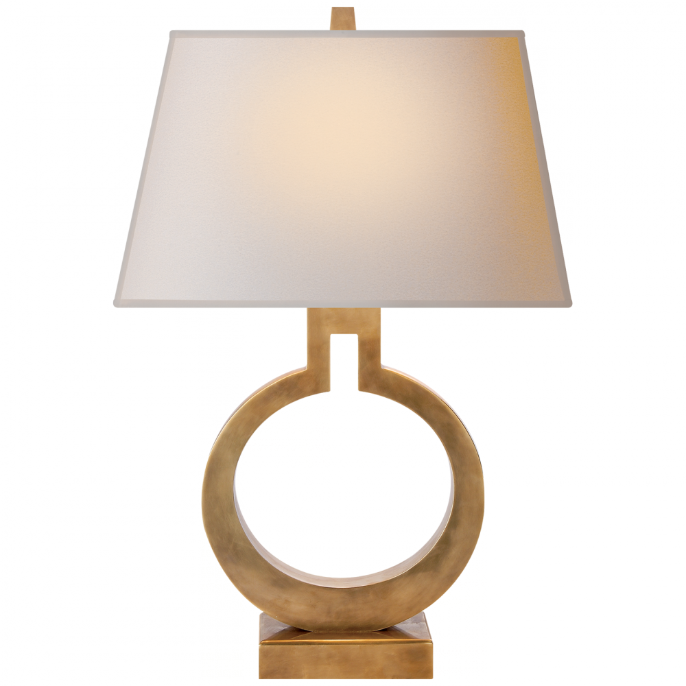 Ring Form Small Table Lamp