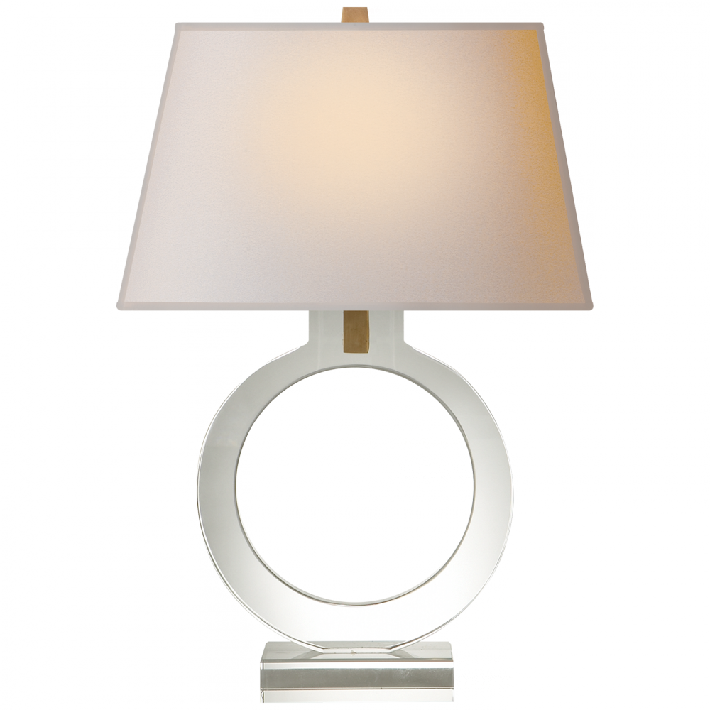 Ring Form Small Table Lamp