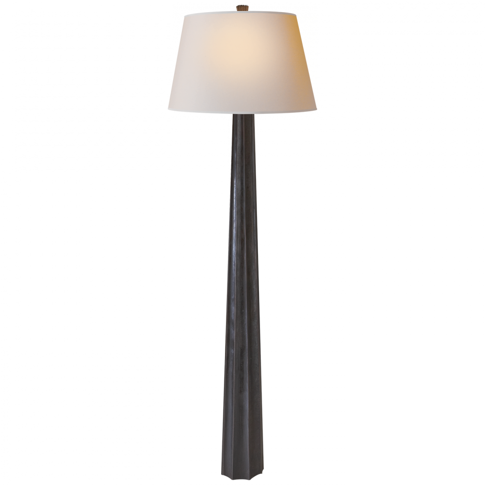 Fluted Spire Floor Lamp