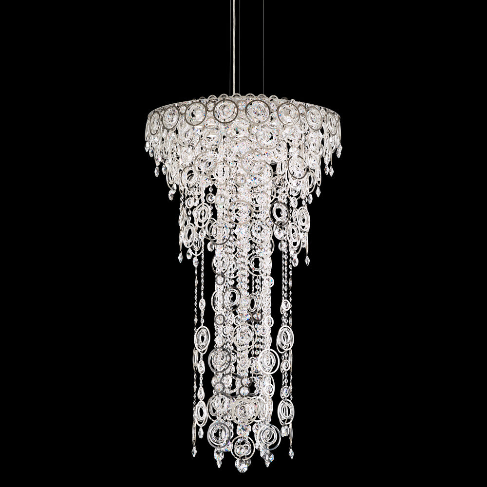 Circulus 6 Light 120V Pendant in Heirloom Gold with Clear Optic Crystal