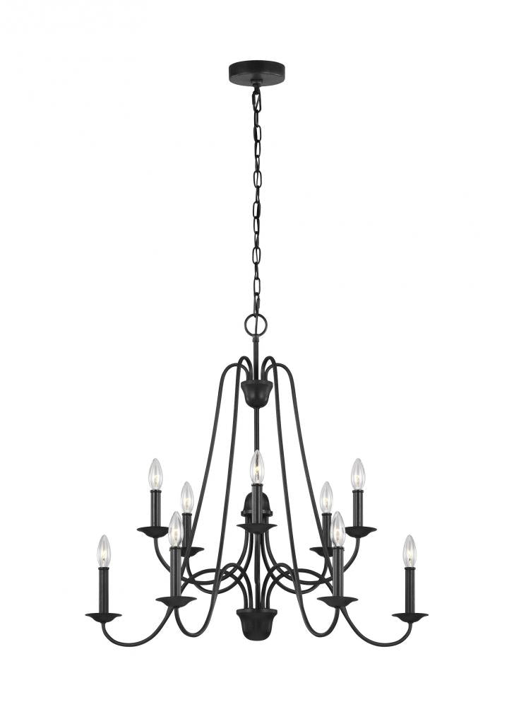 Ten Light Chandelier