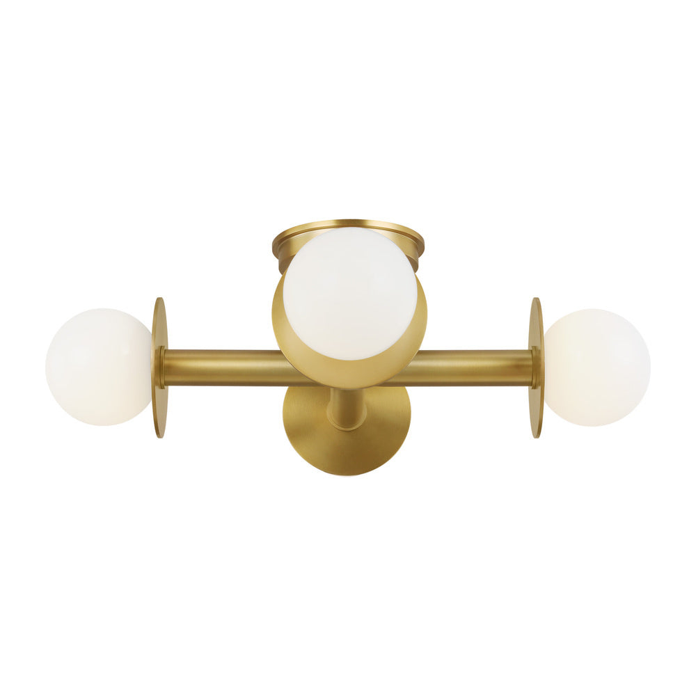 Nodes Semi-Flush Mount
