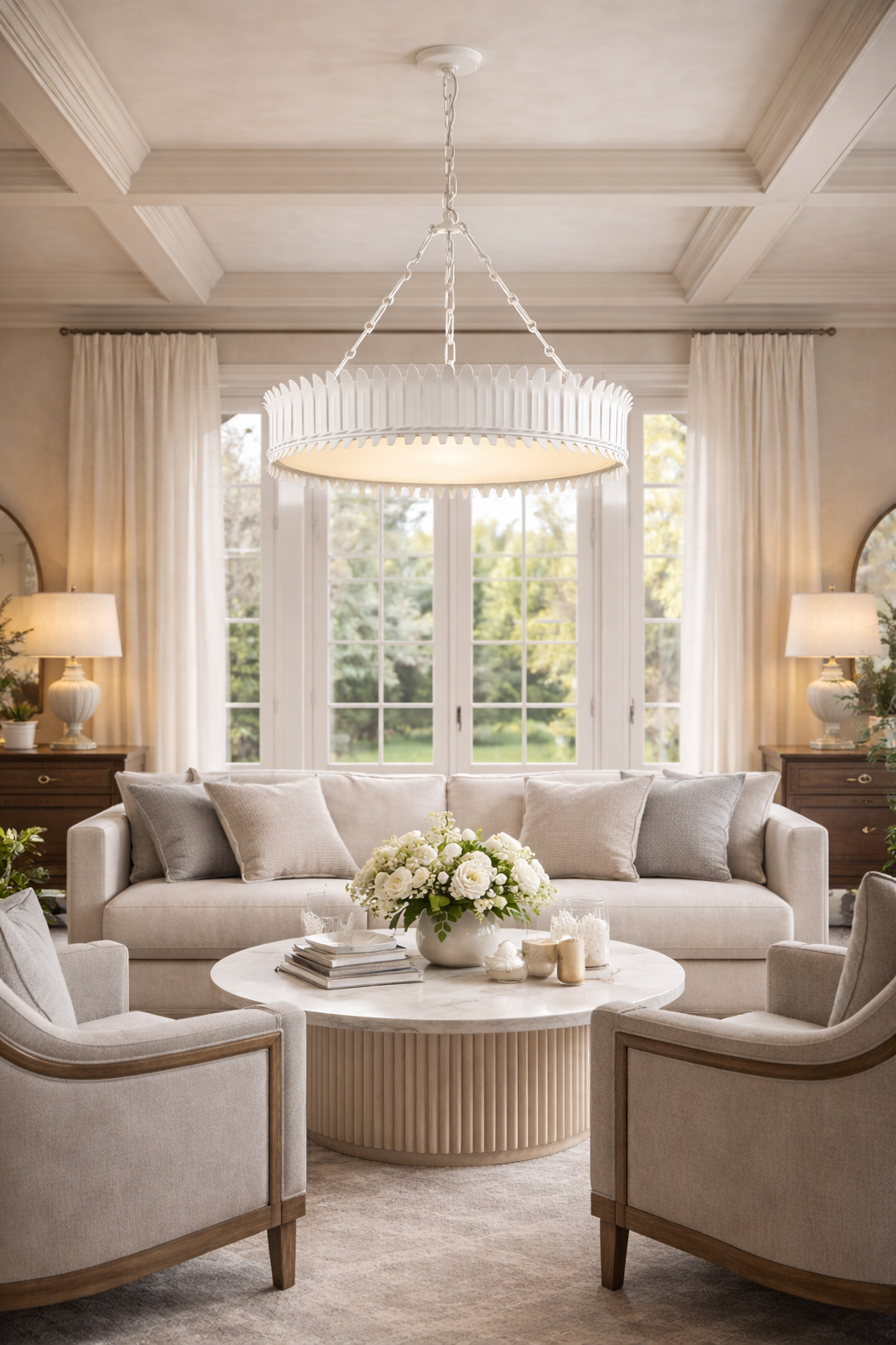 Leslie 27" Chandelier