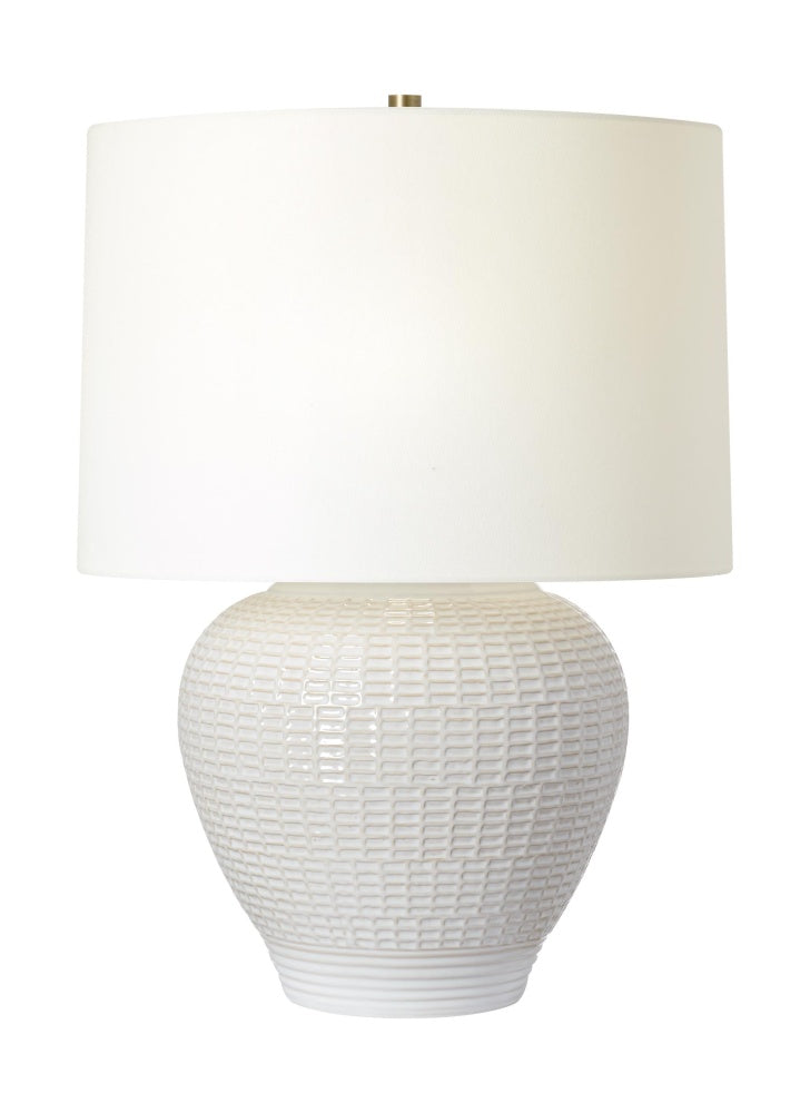 MARCEL 1L MD TABLE LAMP NWH