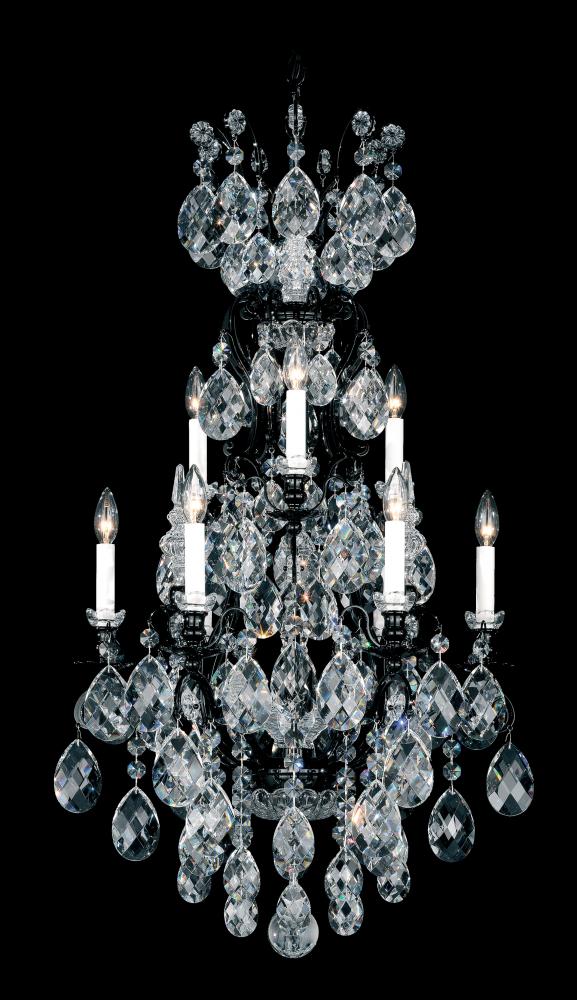 Renaissance 10 Light 120V Chandelier in Etruscan Gold with Crystals from Swarovski®