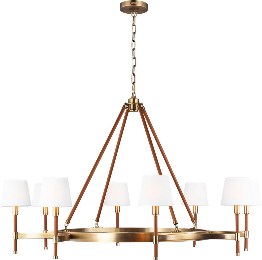KATIE 8L LG CHANDELIER TWB