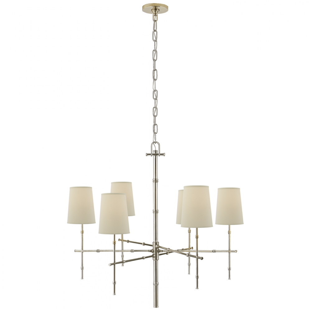 Grenol Medium Modern Bamboo Chandelier