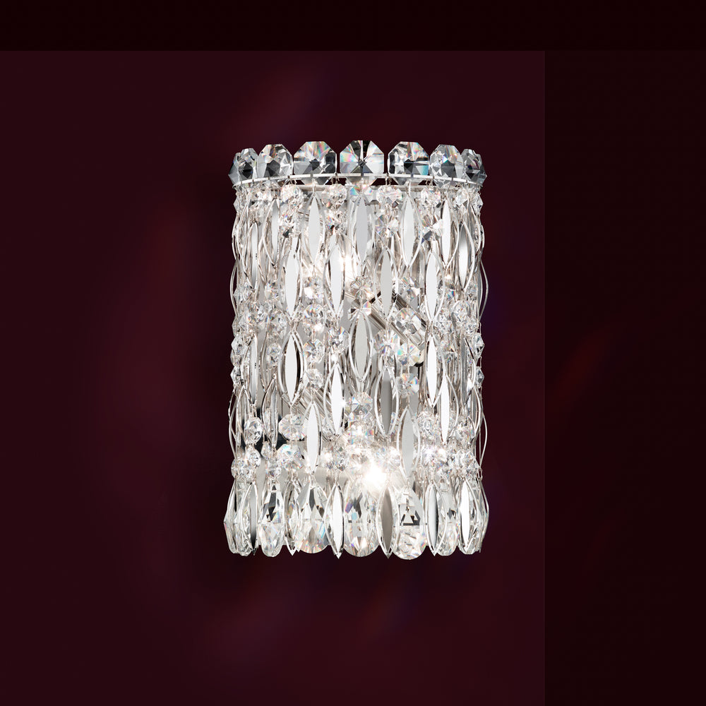 Sarella 2 Light 120V Wall Sconce in Heirloom Gold with Clear Radiance Crystal
