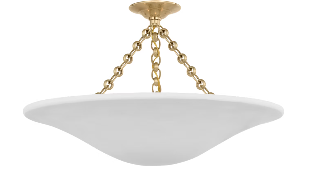 Mollino 24" Semi-Flush Mount