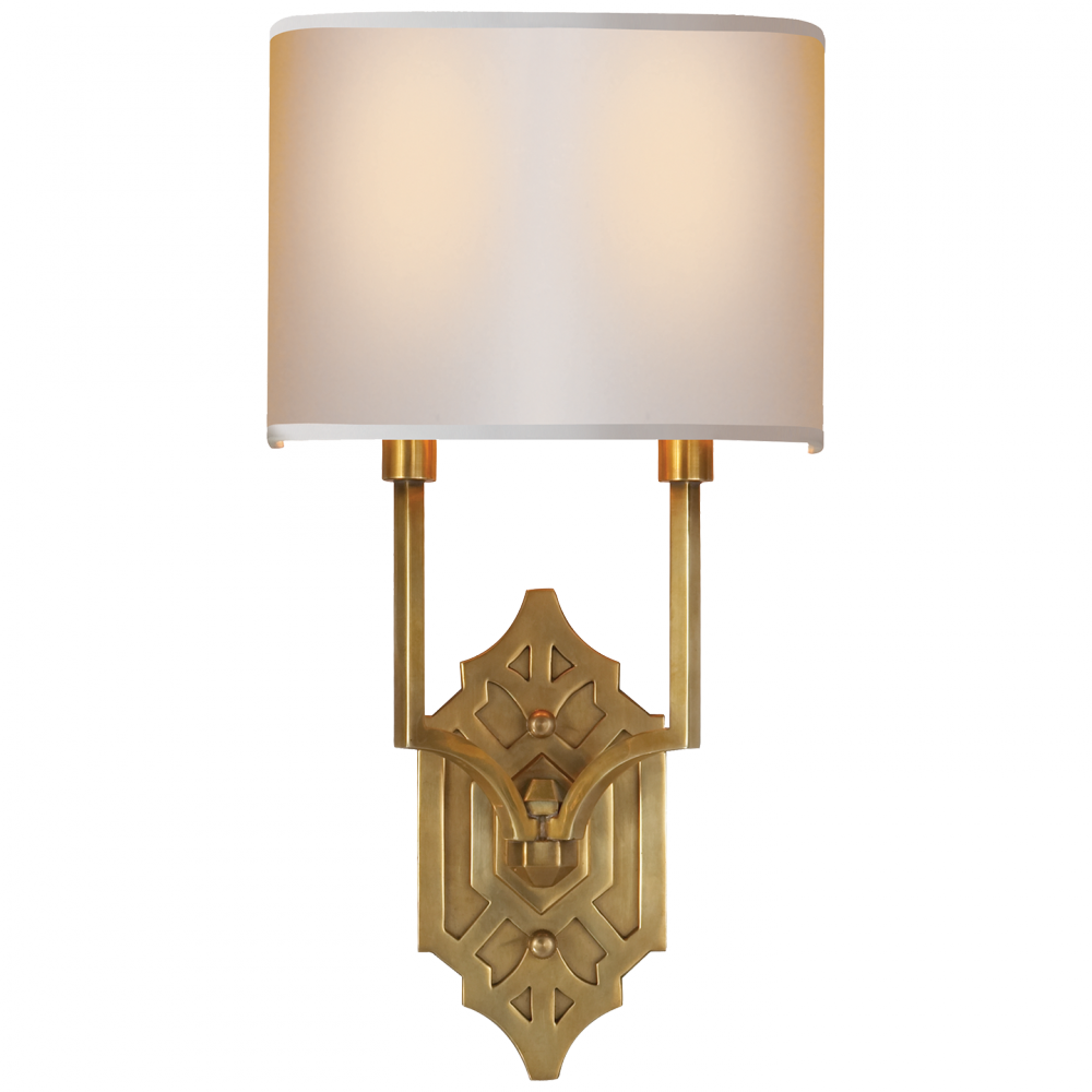 Silhouette Fretwork Sconce