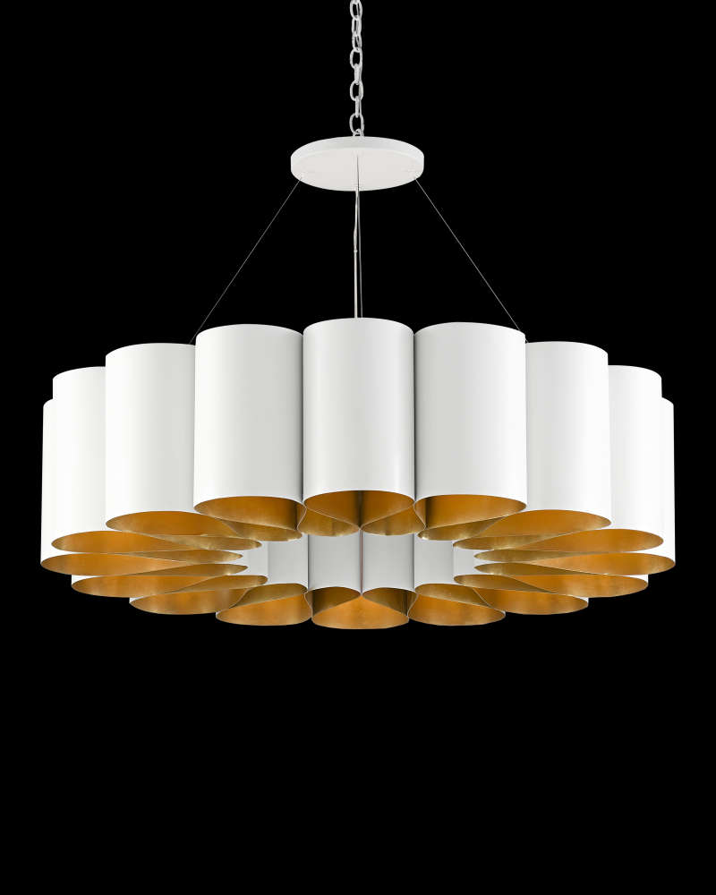 Chauveau White Chandelier