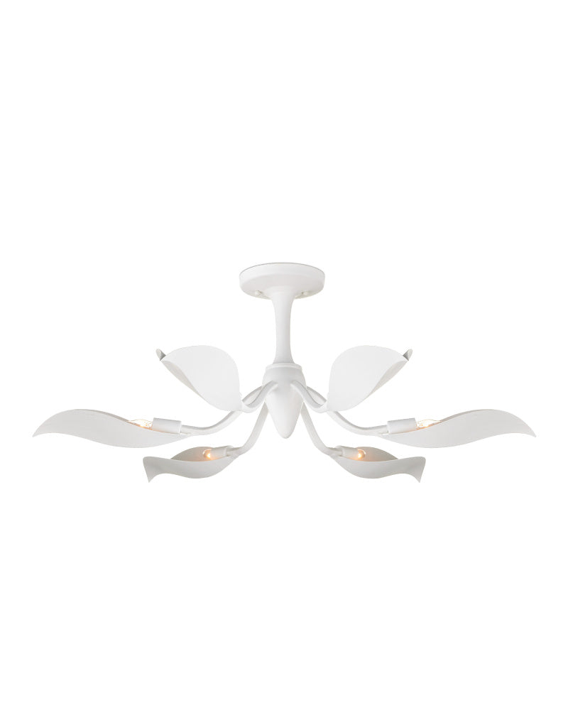 Snowflower Semi-Flush Mount