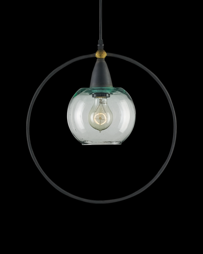 Moorsgate Black Pendant