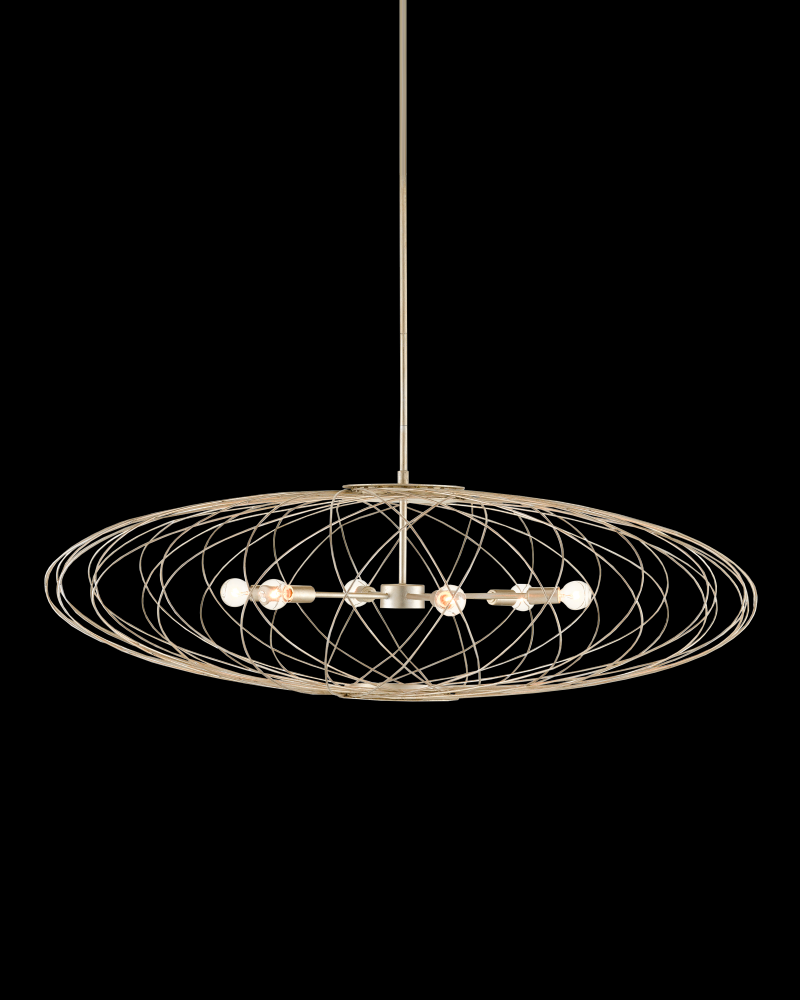 Gambit Silver Chandelier