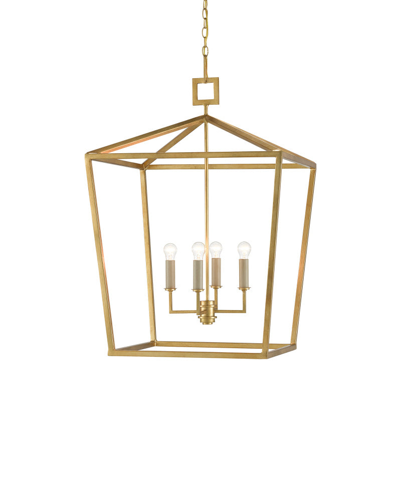Denison Large Gold Lantern